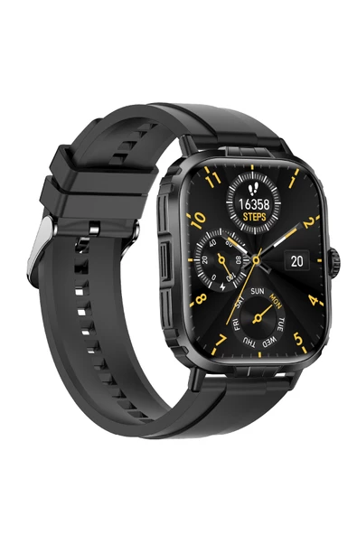 Tech8 Akıllı Saat Alüminyum Kasa Spor Silikon Kordon - 12