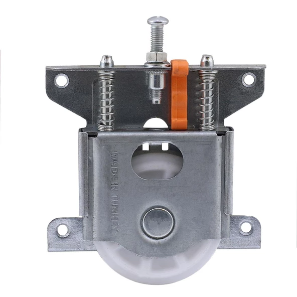 Sürgülü Sürme Dolap Gardırop Vestiyer Kapak Mekanizması Tekerleği 80 Kg Kapasiteli Tekerlek (2 ADET) - 4