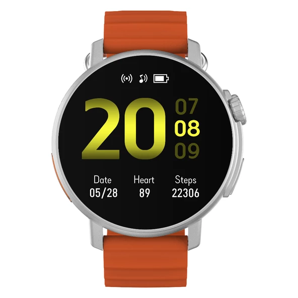 Active6 Akıllı Saat Yuvarlak Alüminyum Kasa Spor - 8