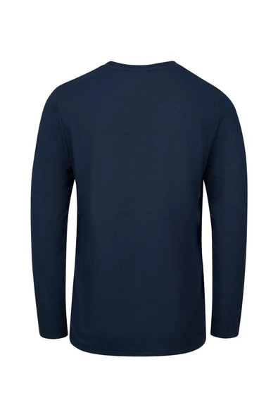 2AS Vernon Erkek Viloft Uzun Kol  T-shirt - 5