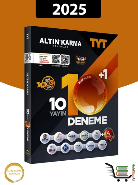 Altın Karma 2025 TYT 10+1 Karma Deneme