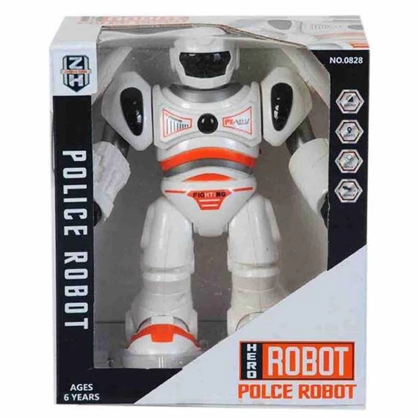Duman Oyuncak Pilli Sesli Robot DMN0828 - 2
