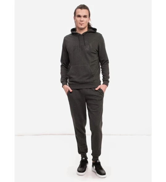 Puma ESS Big Logo Hoodie Erkek Sweatshirt 58668807 - 4