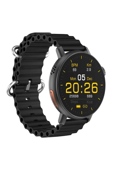 Active6 Akıllı Saat Yuvarlak Alüminyum Kasa Spor - 10