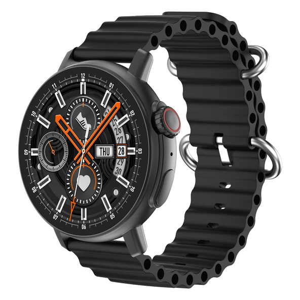 Active6 Akıllı Saat Yuvarlak Alüminyum Kasa Spor - 2