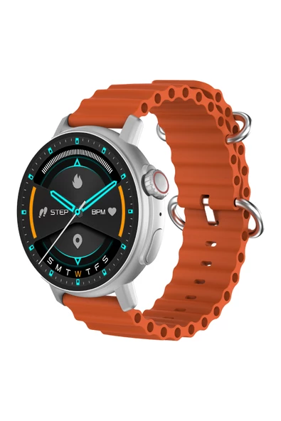 Active6 Akıllı Saat Yuvarlak Alüminyum Kasa Spor - 12