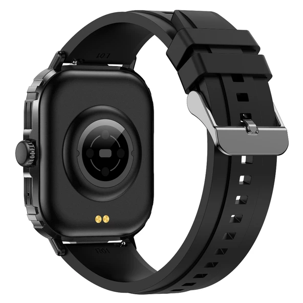 Tech8 Akıllı Saat Alüminyum Kasa Spor Silikon Kordon - 4