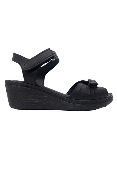 Ayzen 311 Deri Trend Fashion Kadın Sandalet - Resim 5