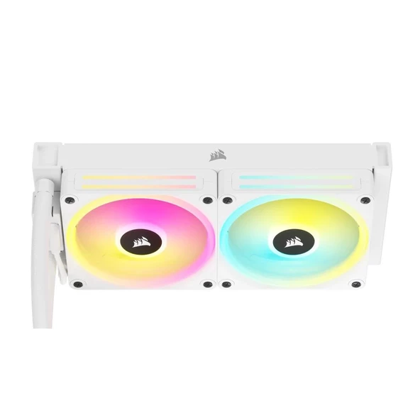CORSAIR iCUE LINK H100i RGB AIO 240mm Beyaz Sıvı İşlemci Soğutucusu - 2