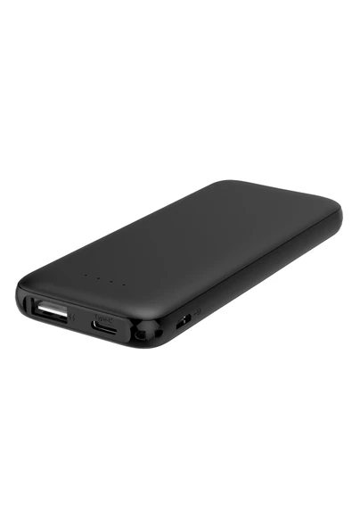 Thin 5B Slim Ultra ince 5000mAh Powerbank Taşınabilir Şarj Cijhazı Type-C / USB / Total Output 2.1A max - 11