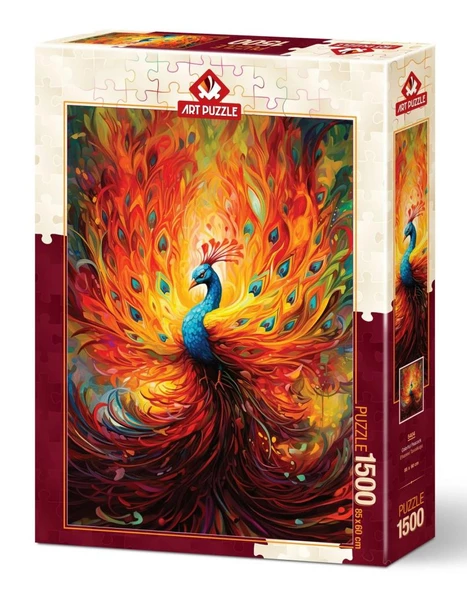 Art Puzzle Efsanevi Tavuskuşu - 1500 Parça 5404