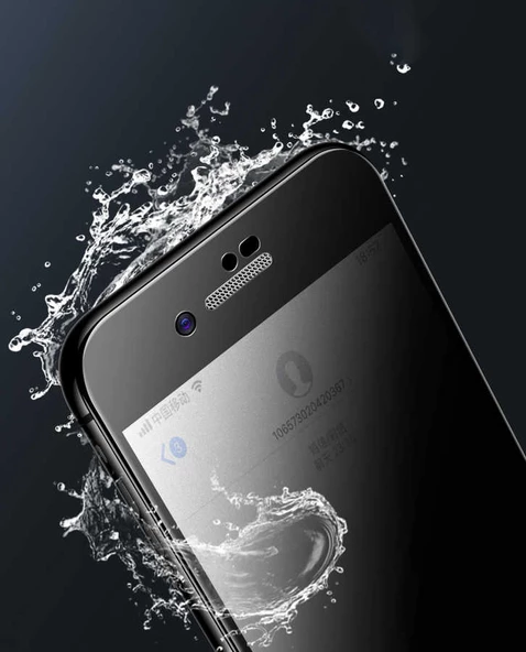Apple iPhone 7 - Ekran Koruyucu Anti-Dust Mat Hayalet Temperli Cam - 6