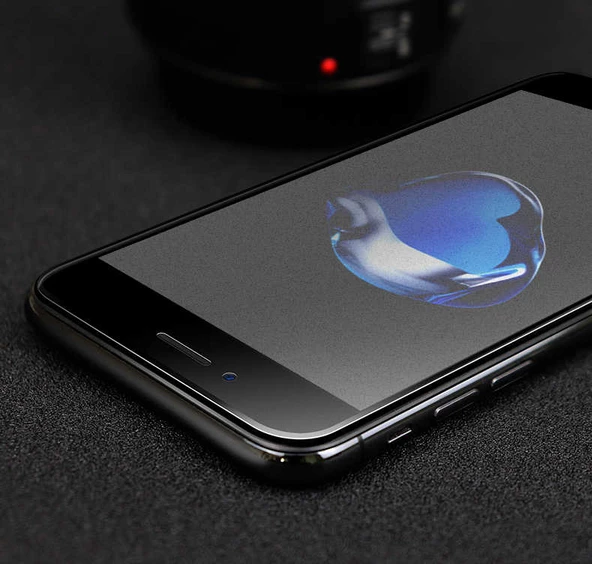 Apple iPhone 8 Plus - Ekran Koruyucu Anti-Dust Mat Hayalet Temperli Cam - 2