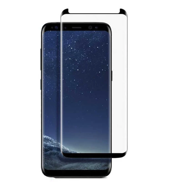 Samsung Galaxy Note 8 - Ekran Koruyucu Kavisli Full Yapışkanlı Cam Ekran Koruyucu