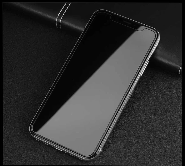 Apple iPhone XR 6.1 ​​​​​​​​​​​​- Ekran Koruyucu Rika Premium Privacy Hayalet Temperli Cam Ekran Koruyucu - Resim 3
