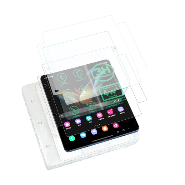 Samsung Galaxy Z Flip 3 - Ekran Koruyucu Hizalama Aparatlı S-Fit Body Ekran Koruyucu - 3