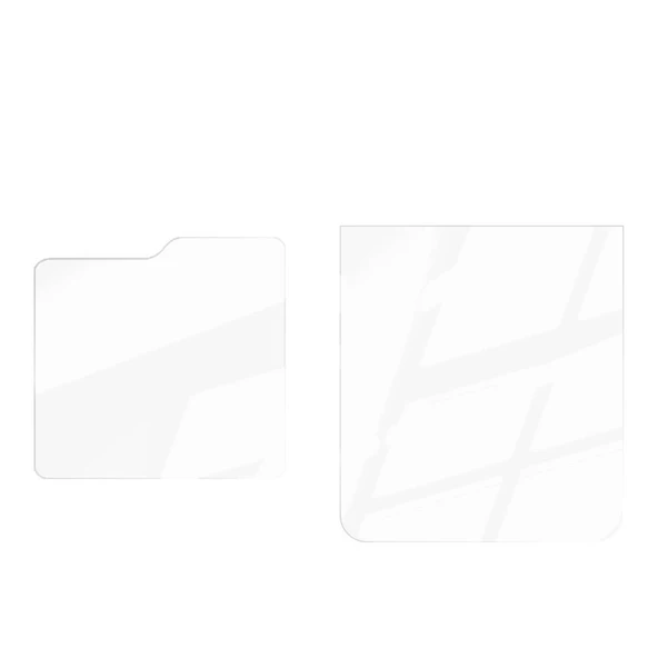 Samsung Galaxy Z Flip 6 - Ekran Koruyucu Etnaa 2in1 Cam Ekran Koruyucu - Resim 2