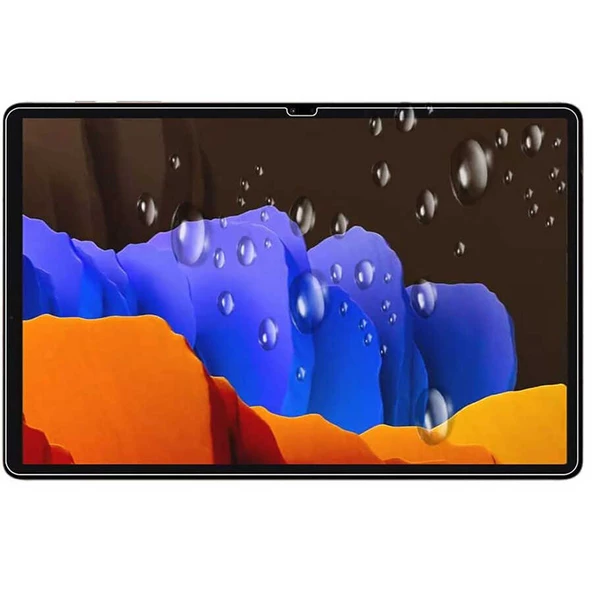 Samsung Galaxy Tab S7 FE LTE (T737-T736-T733-T730) - Ekran Koruyucu Tablet Blue Nano Koruma - 4