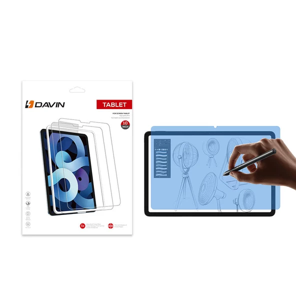 Xiaomi Redmi Pad Pro - Ekran Koruyucu Kağıt Hisli Mat Davin Paper Like Tablet Ekran Koruma