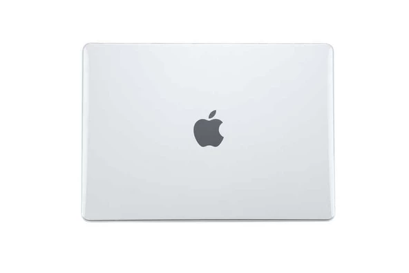 Apple Macbook Pro 16.2 2023 A2780 - Alt ve Üst Koruyucu MSoft Kristal Kapak - Resim 2