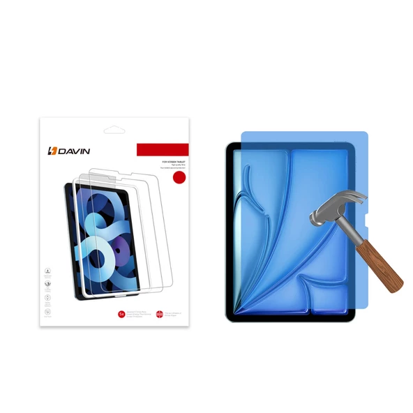 Apple iPad Air 11 2024 - Ekran Koruyucu Davin Tablet Nano Koruma