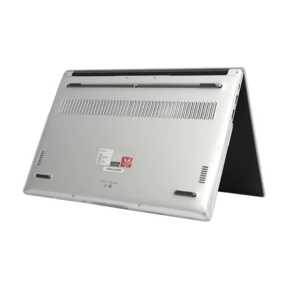 Huawei Matebook D14 - Alt ve Üst Koruyucu MSoft Kristal Kapak - 3