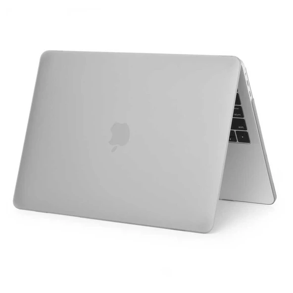 Apple Macbook 13.3' New Pro - Alt ve Üst Koruyucu MSoft Mat Kapak - Resim 3
