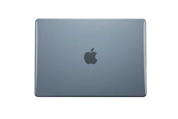 Apple Macbook Pro 16.2 2023 A2780 - Alt ve Üst Koruyucu MSoft Kristal Kapak - Resim 6
