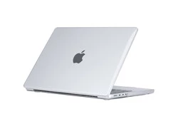 Apple Macbook Pro 16.2 2023 A2780 - Alt ve Üst Koruyucu MSoft Kristal Kapak - Resim 7