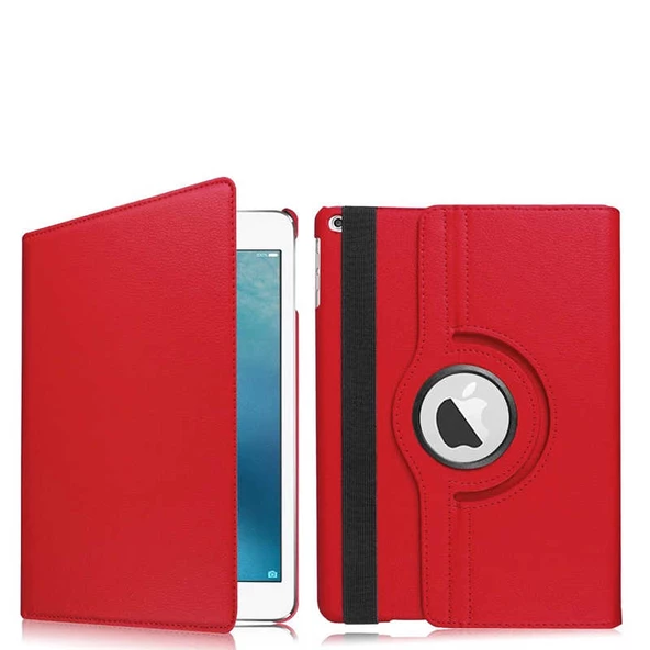 Apple iPad 10.2 2021 (9.Nesil) - Tablet Kılıfı 360 full Korumalı Yatay Dikey Dönebilen Standlı Kılıf - Resim 3