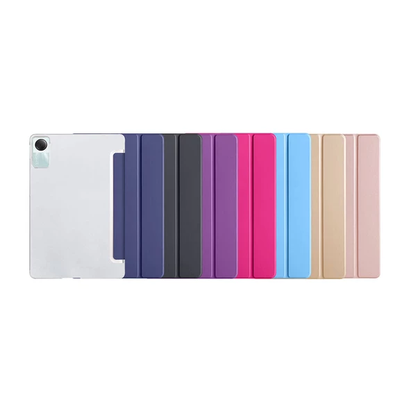 Xiaomi Redmi Pad SE 11" - Tablet Kılıfı Smart Cover Standlı 1-1 Kılıf - 3