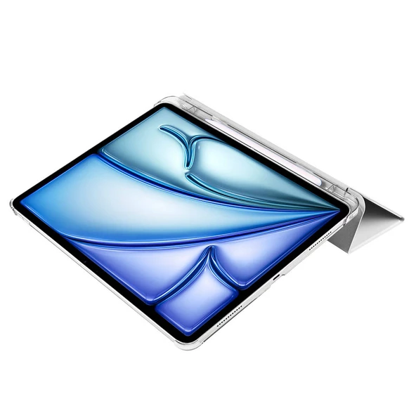 Apple iPad Pro 11 2020 (2.Nesil) - Tablet Kılıfı Smart Cover Kalem Bölmeli Standlı 1-1 Kılıf - 6