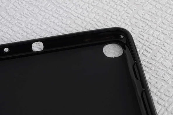 Samsung Galaxy Tab A 10.1 (2019) T510 - Tablet Kılıfı Süper Silikon Kapak - Resim 3