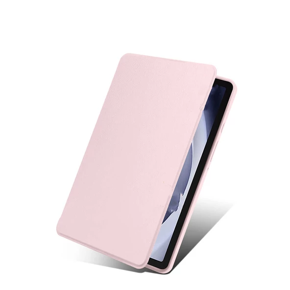 Samsung Galaxy Tab A9 Plus - Tablet Kılıfı Kalem Bölmeli Dönebilen Termik Standlı Kılıf - 6