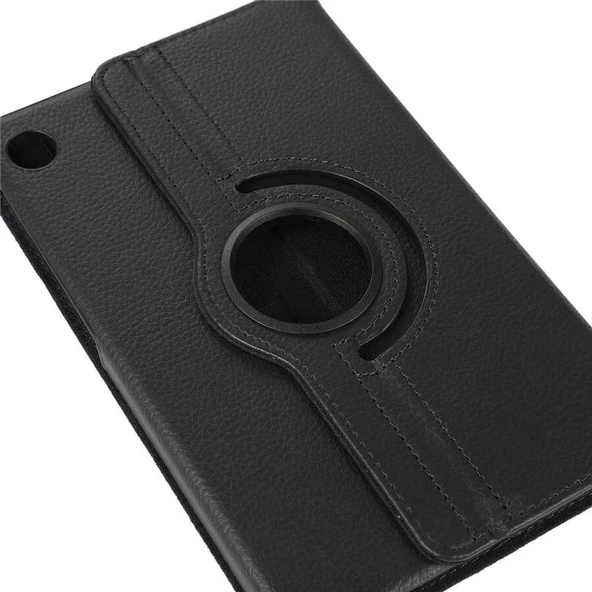 Lenovo Tab M10 TB-328F 3. Jenerasyon - Tablet Kılıfı 360 full Korumalı Yatay Dikey Dönebilen Standlı Kılıf - Resim 6