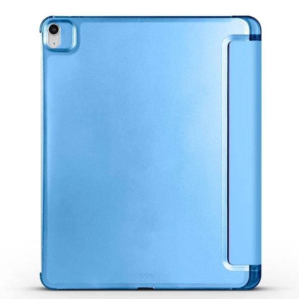 Apple iPad Air 13 2024 - Tablet Kılıfı Smart Cover Kalem Bölmeli Standlı 1-1 Kılıf - 2