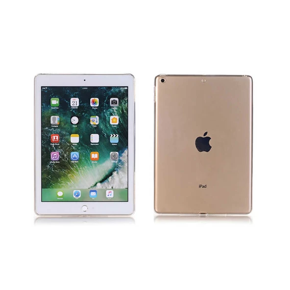 Apple iPad 9.7 2018 (6.Nesil) - Tablet Kılıfı Süper Silikon Kapak - 4