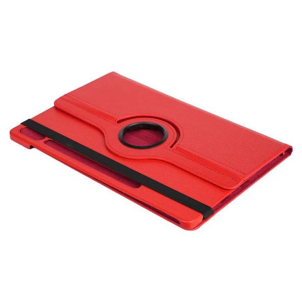 Samsung Galaxy Tab S9 FE Plus - Tablet Kılıfı 360 full Korumalı Yatay Dikey Dönebilen Standlı Kılıf - Resim 6