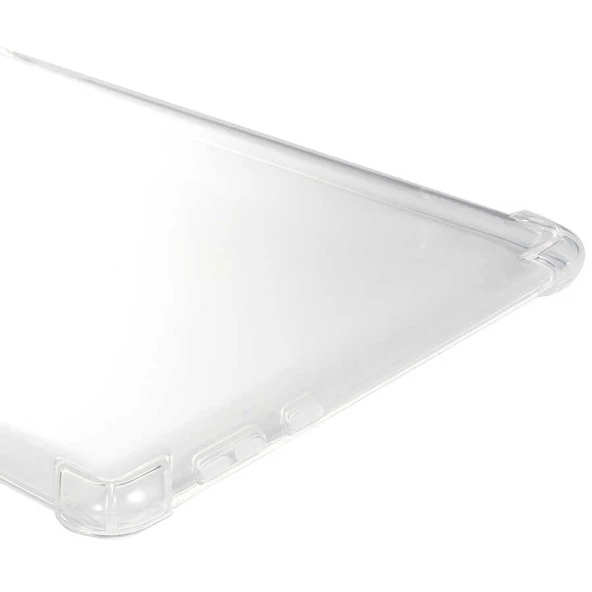 Huawei MediaPad T3 10 inc - Tablet Kılıfı Köşe Korumalı Nitro Anti Shock Silikon Kapak - Resim 4