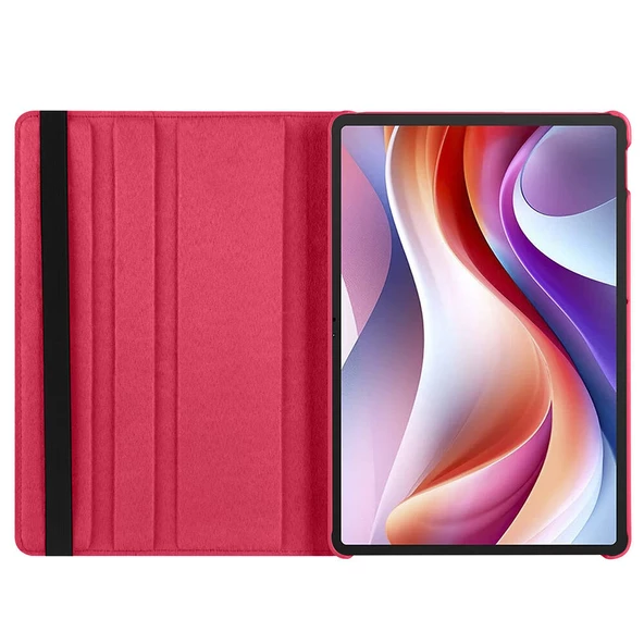 Lenovo M11 TB-330FU - Tablet Kılıfı 360 full Korumalı Yatay Dikey Dönebilen Standlı Kılıf - 8