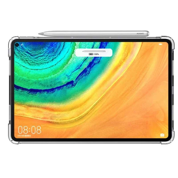 Huawei MatePad 10.4 - Tablet Kılıfı Köşe Korumalı Nitro Anti Shock Silikon Kapak - 3