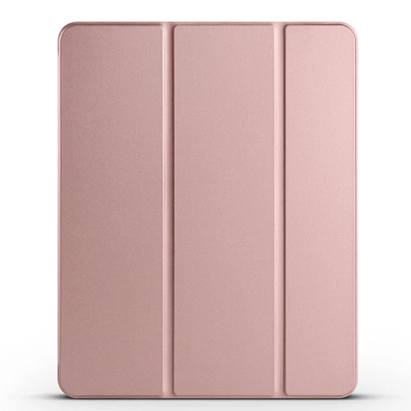 Apple iPad Pro 11 2022 M2 - Tablet Kılıfı Smart Cover Kalem Bölmeli Standlı 1-1 Kılıf