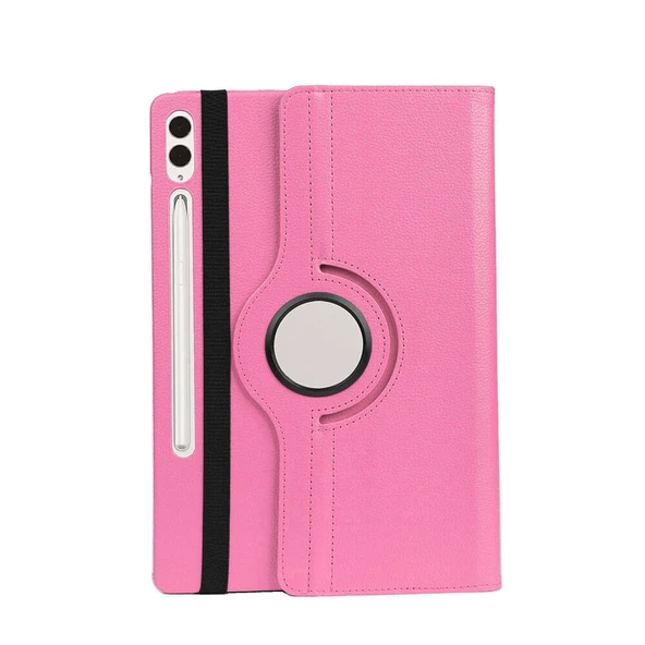 Samsung Galaxy Tab S9 Plus - Tablet Kılıfı 360 full Korumalı Yatay Dikey Dönebilen Standlı Kılıf - 6