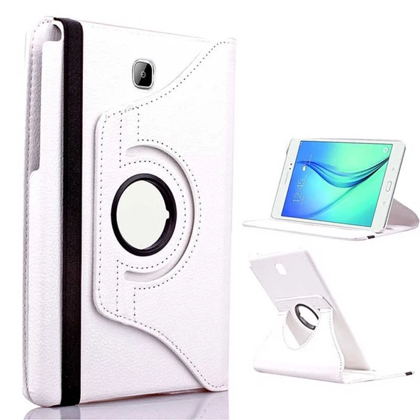 Samsung Galaxy Tab 4 10.1 T530 - Tablet Kılıfı 360 full Korumalı Yatay Dikey Dönebilen Standlı Kılıf ürün görseli 1