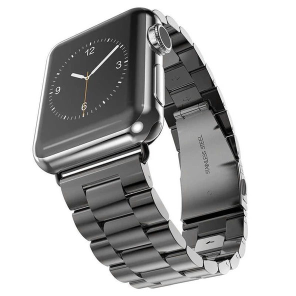 Apple Watch Ultra 49mm - Kordon Metal Strap Kayış KRD-04