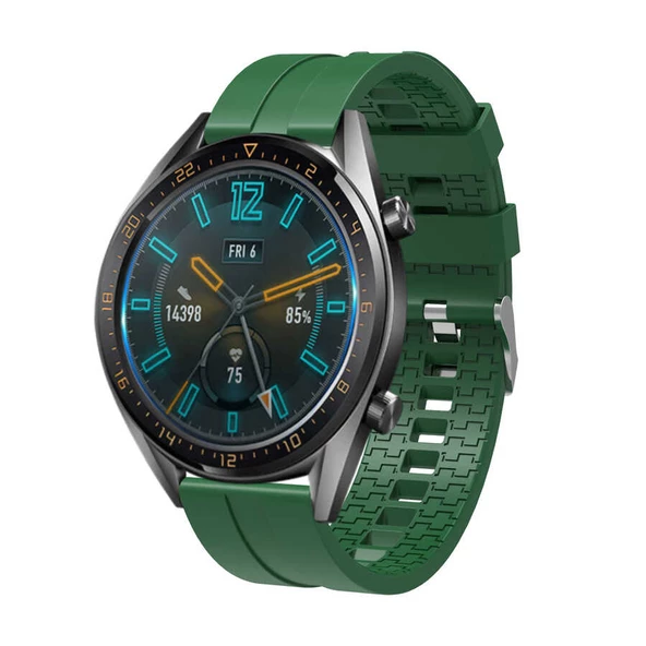 Huawei Watch GT3 46mm - Kordon Silikon Kordon KRD-23