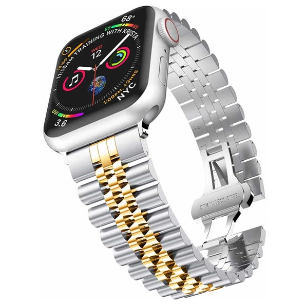 Apple Watch 38mm - Kordon Metal Kordon KRD-36