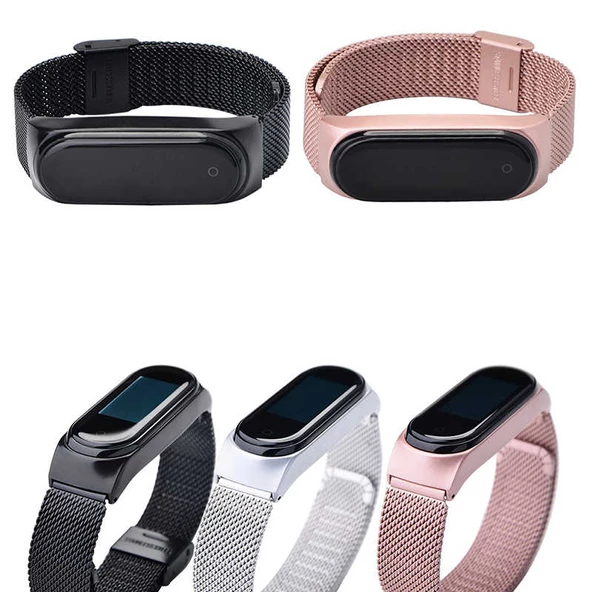 Xiaomi Mi Band 4 - Kordon Metal Kordon KRD-06 - 3