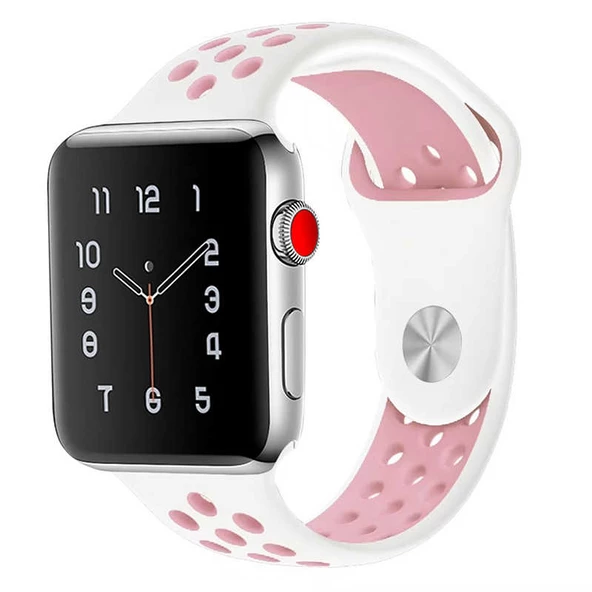 Apple Watch 44mm - Kordon Silikon Kordon KRD-02