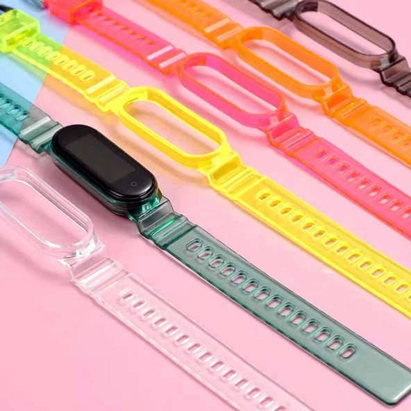 Xiaomi Mi Band 6 - Kordon Silikon Kordon KRD-27 - 4